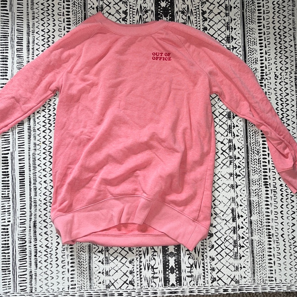 Pink sweatshirt